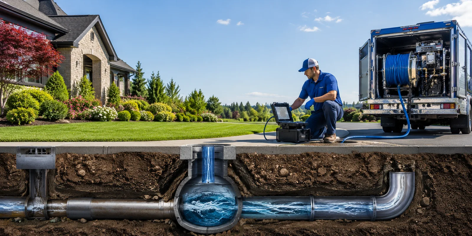Drainage restoration information for Brockport, PA
